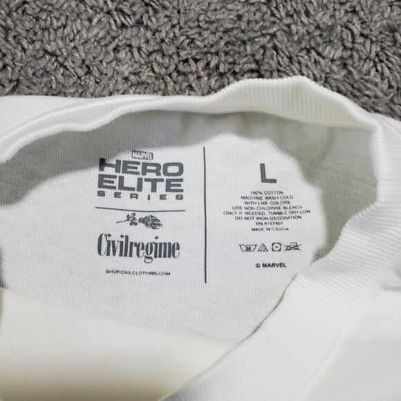 Civil Regime X-Men Institute Marvel Hero Elite Graphic Tee - Large - Picture 4 of 9